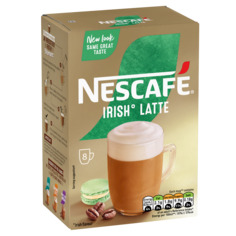 NESCAFÉ GOLD Irish Latte 176g, 8 Sachets